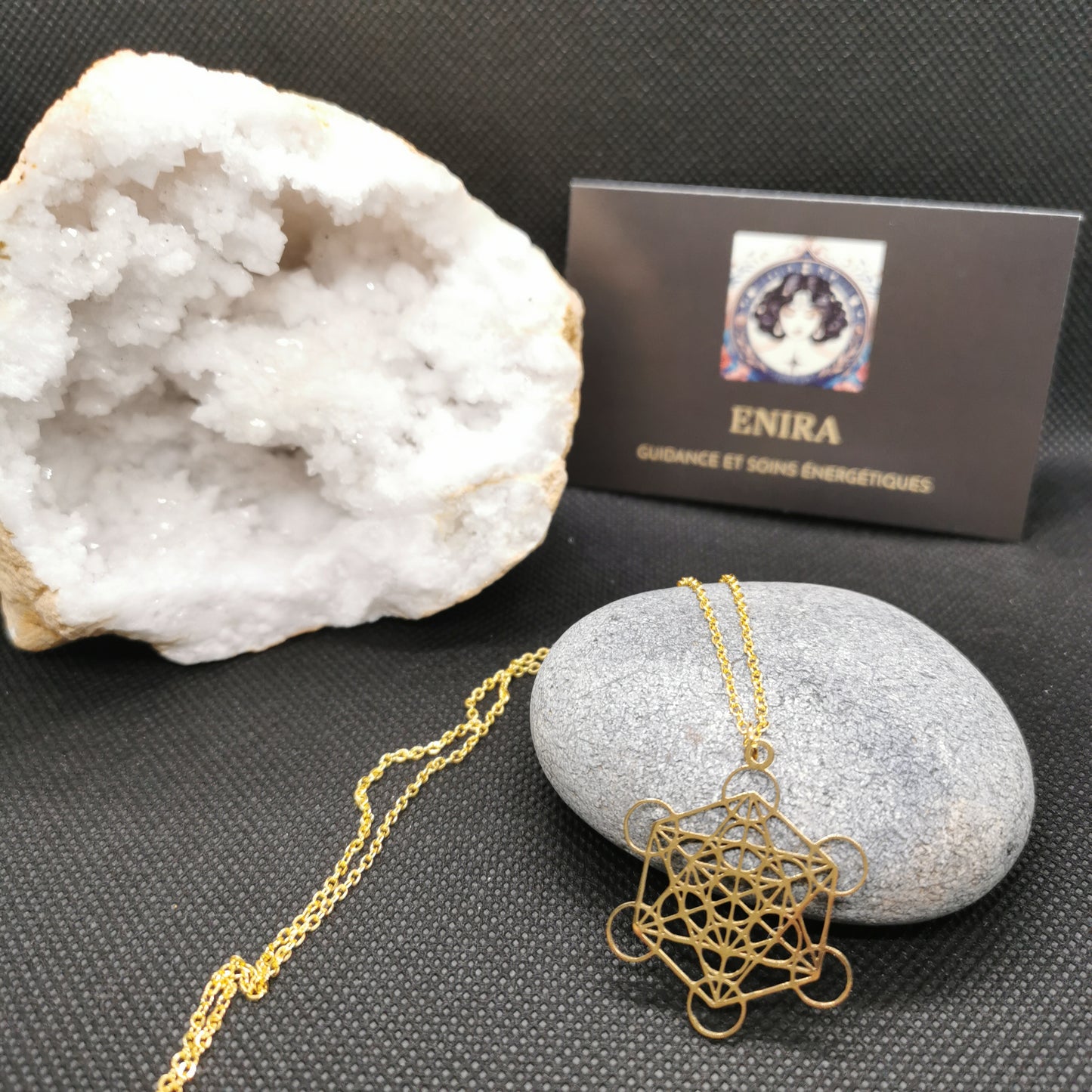Amulette Cube de Métatron – Protection Sacrée & Activation Spirituelle