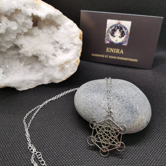 Amulette Cube de Métatron – Protection Sacrée & Activation Spirituelle