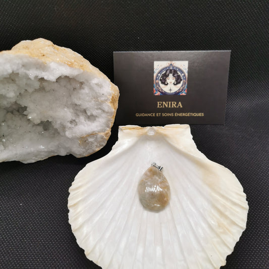 Pendentif Amazonite Naturelle Larme 3 cm – Pierre de Sérénité et Communication