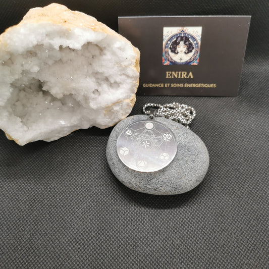 Amulette de Protection ’ Cube Métatron’