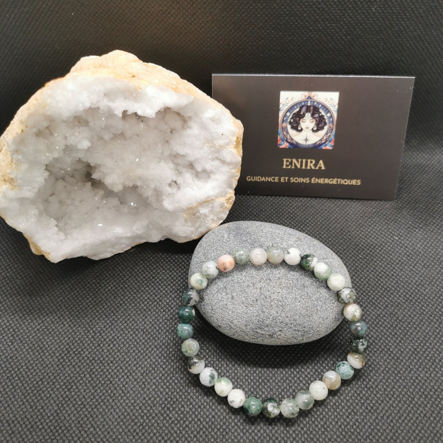 Bracelet Agate Arbre ’Harmonie Patience et Protection’