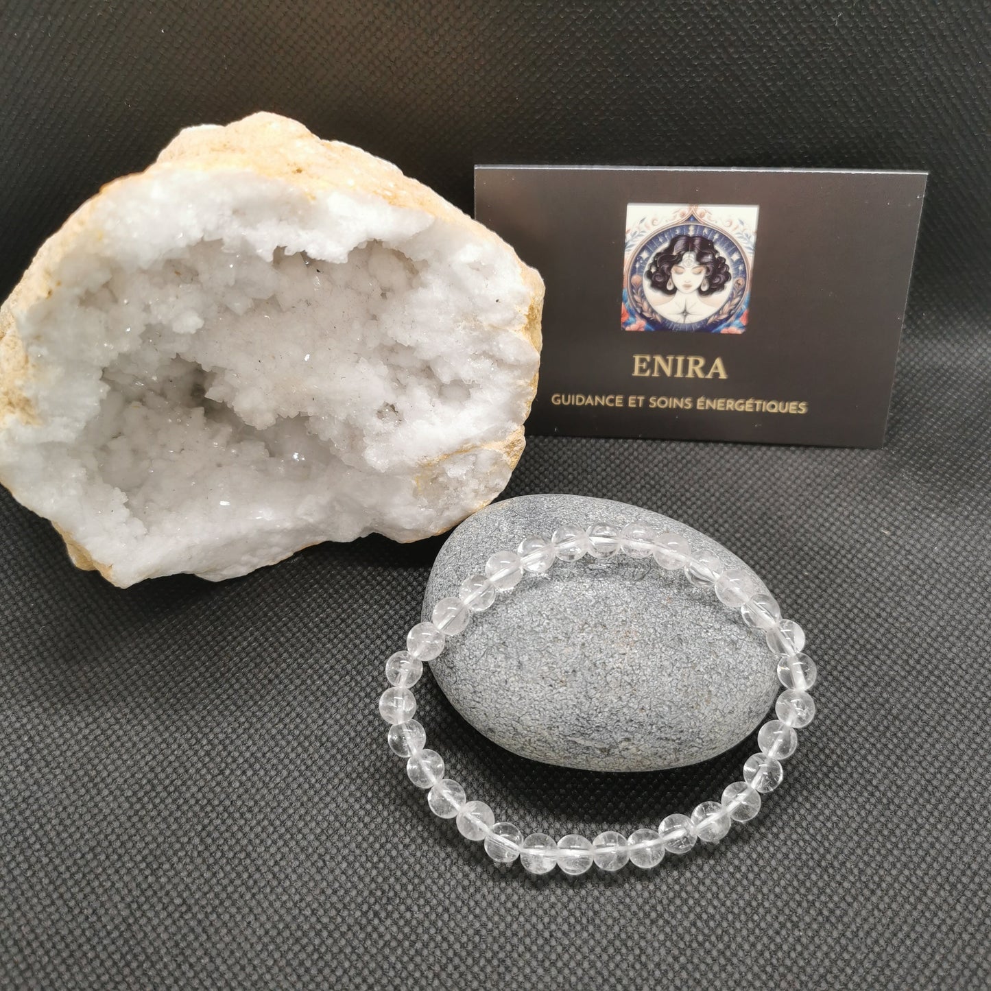Bracelet Cristal de Roche ’ Amplification Harmonie et Purification’