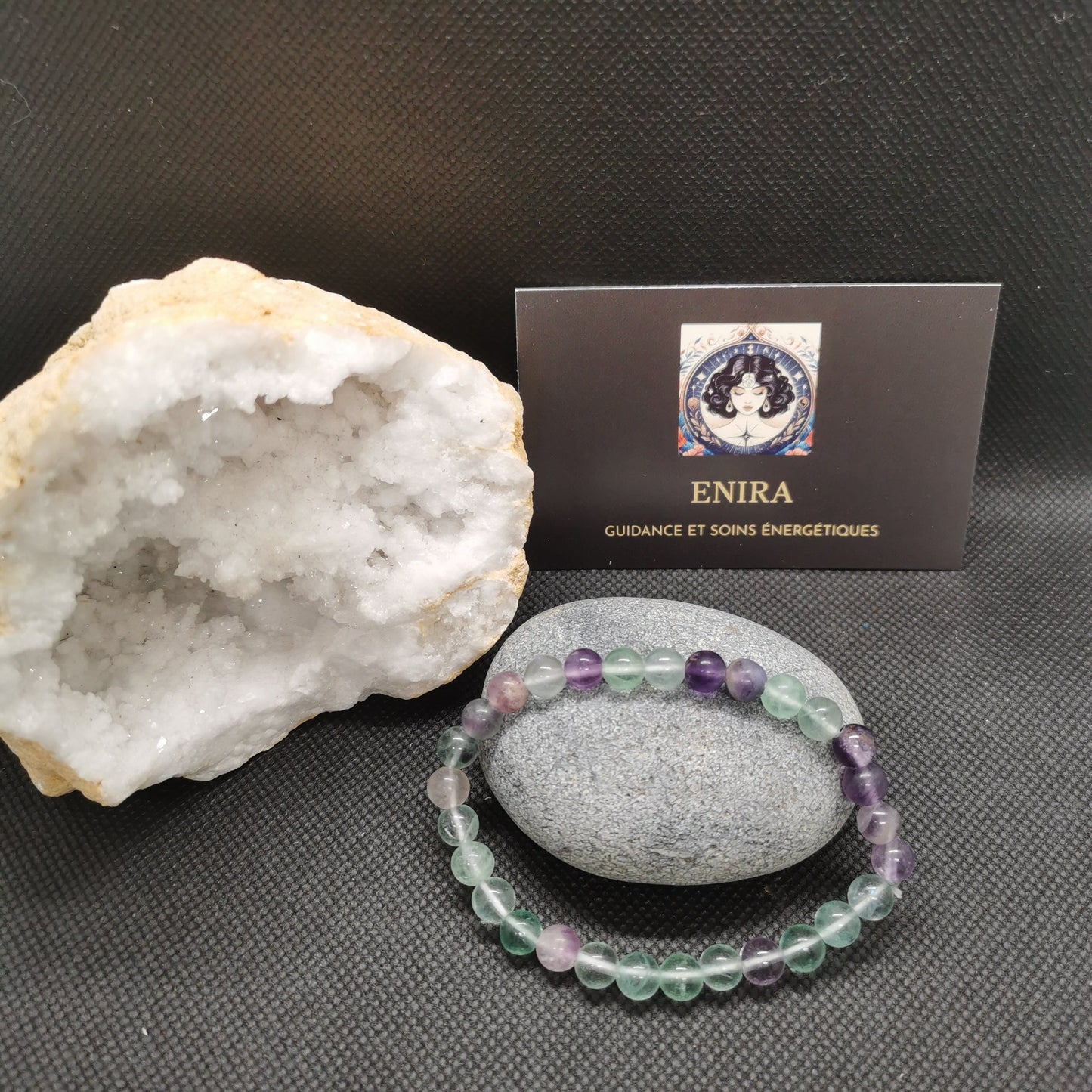 Bracelet Fluorite ’ Concentration Mémoire et Connaissances’