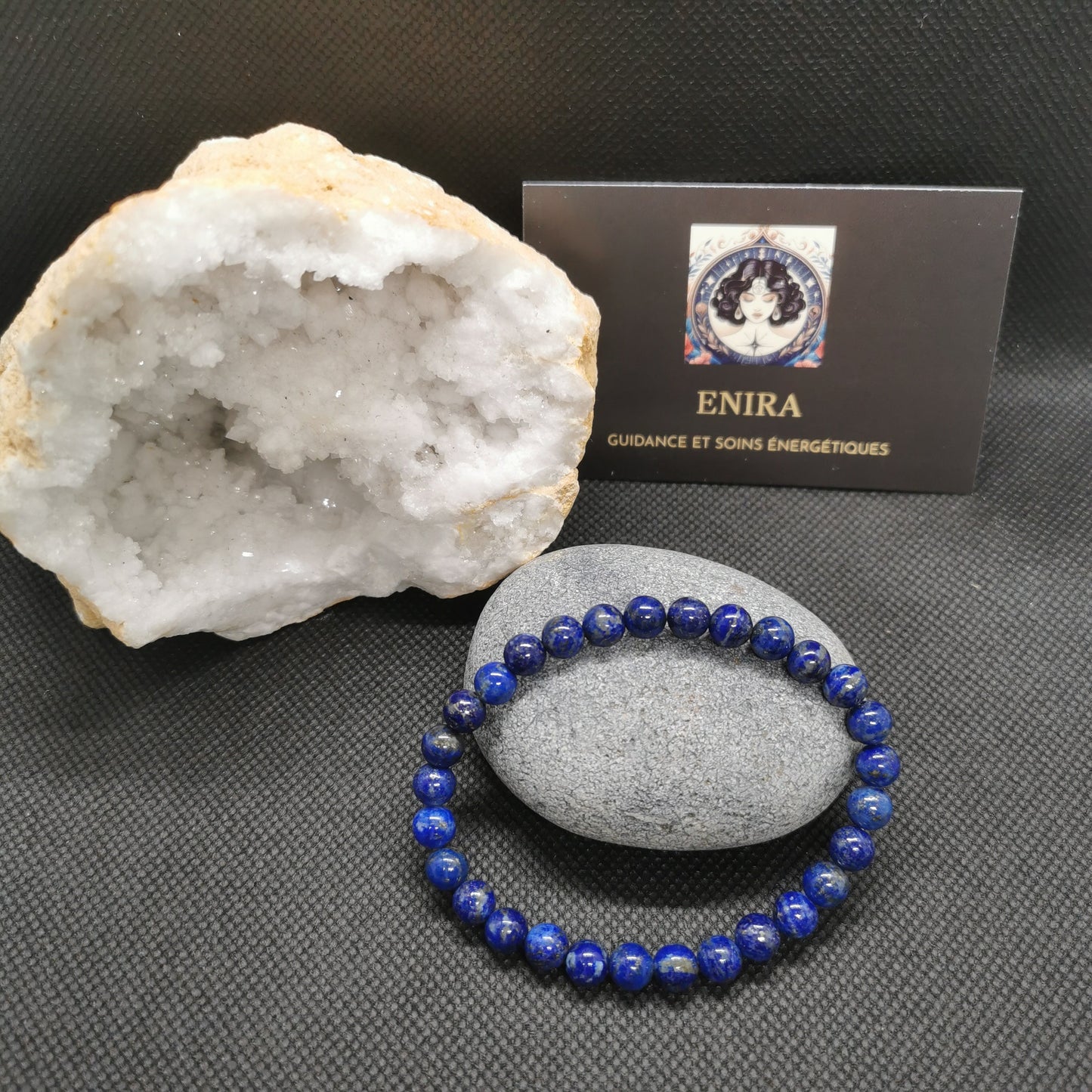 Bracelet Lapis Lazuli ’ Sagesse Communication et Protection’