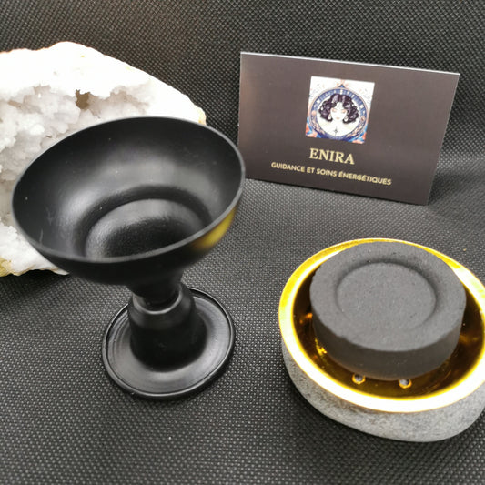 Encensoir à Charbon pour la purification spirituelle encens en grains