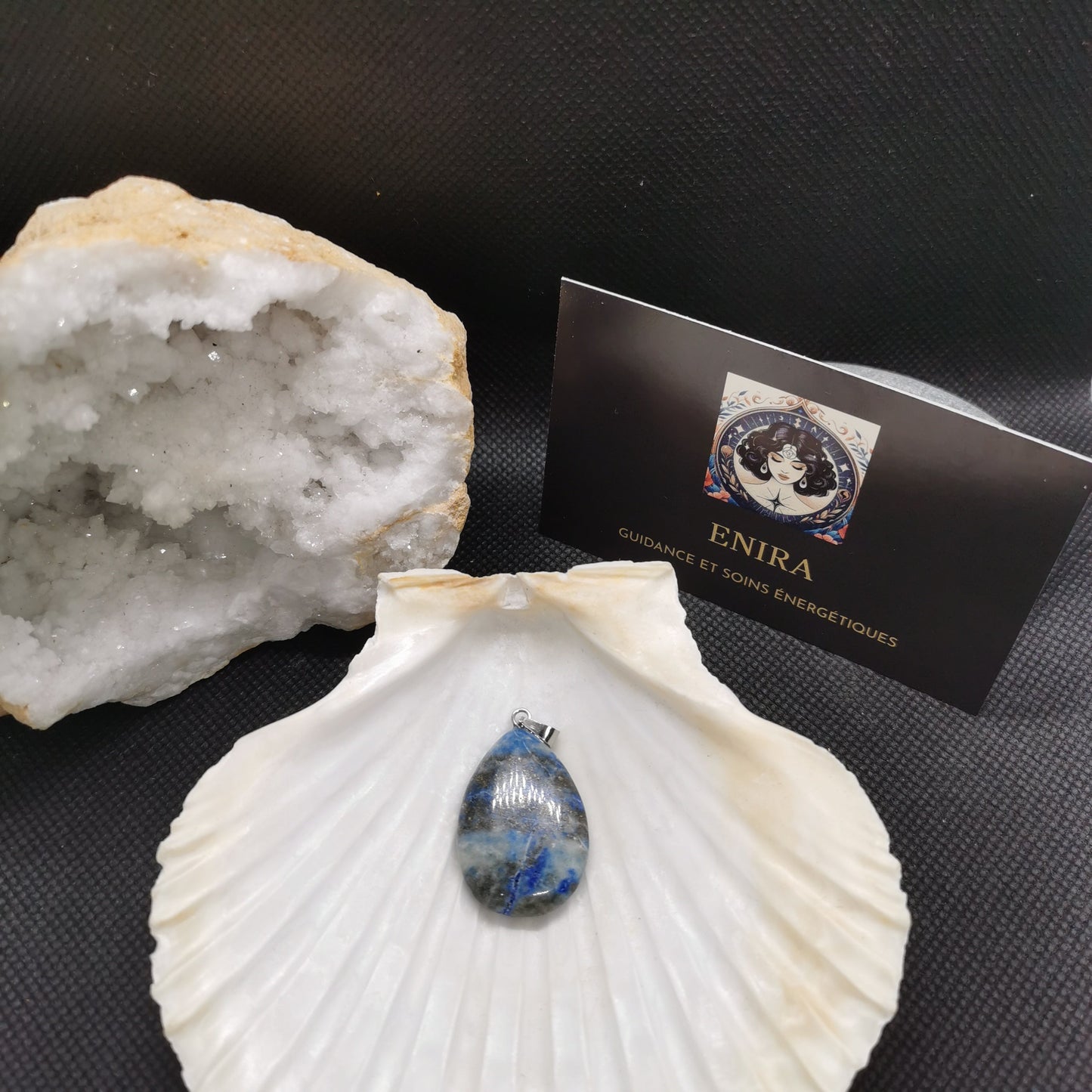 Pendentif larme Lapis Lazuli 3cm