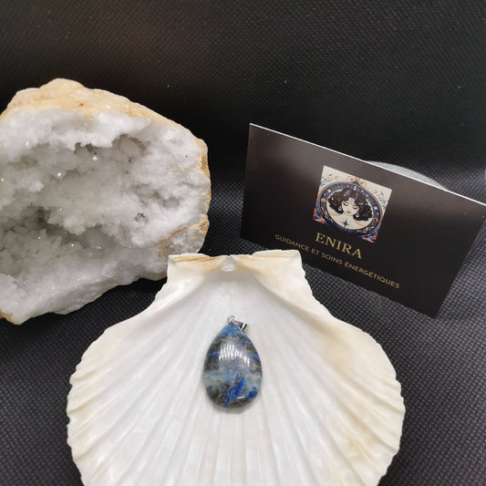 Pendentif larme Lapis Lazuli 3cm