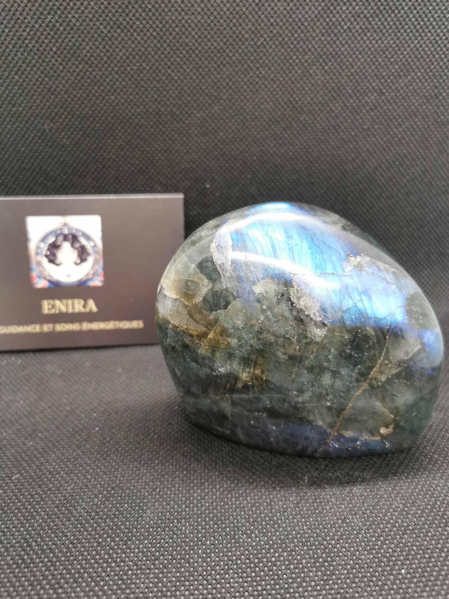 Labradorite Bleue Naturelle – Pierre de Protection & Intuition – Qualité A