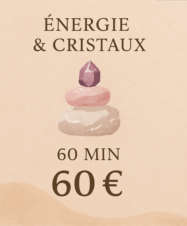 Soin Enira - Énergie & Cristaux " Reconnexion à sa partie Divine " 1H à distance