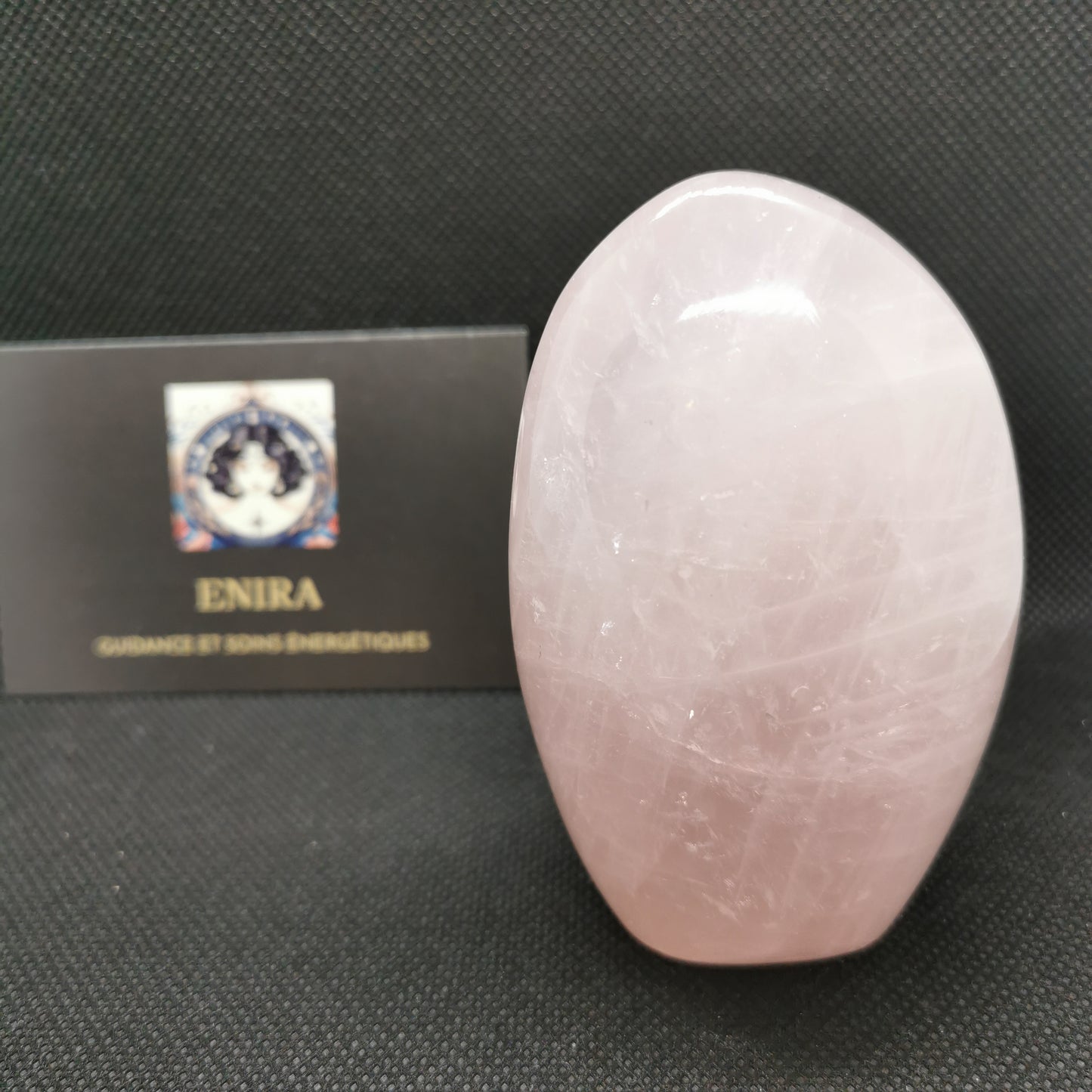 Quartz Rose Naturel de Madagascar – 273 g – Amour & Apaisement – Qualité A