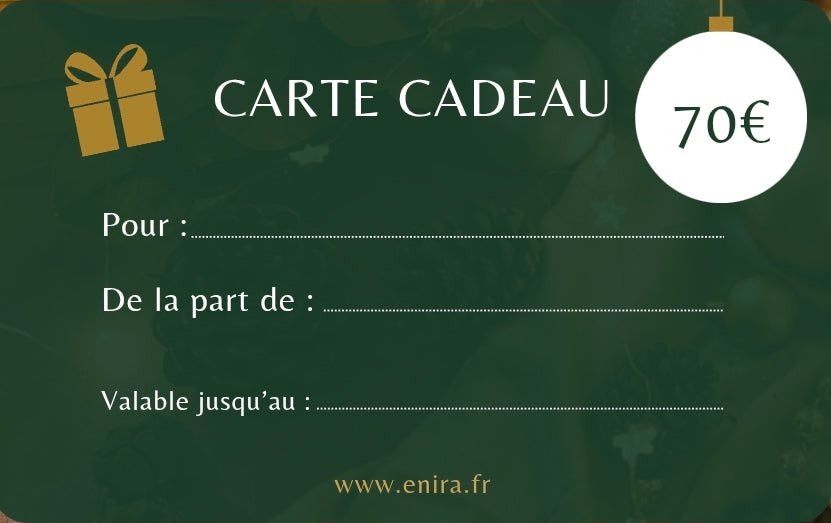 Carte Cadeaux Numérique