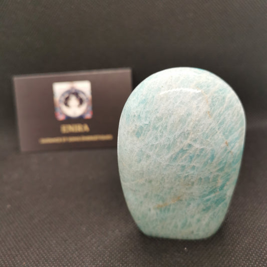 Amazonite Naturelle – 197 g – Pierre Apaisante & de Communication – Qualité A