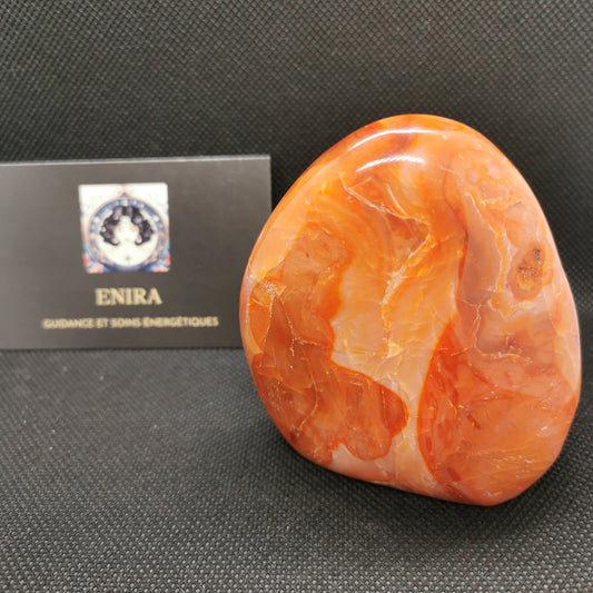 Cornaline Naturelle – 269 g – Pierre d’Énergie, Confiance & Ancrage – Qualité A