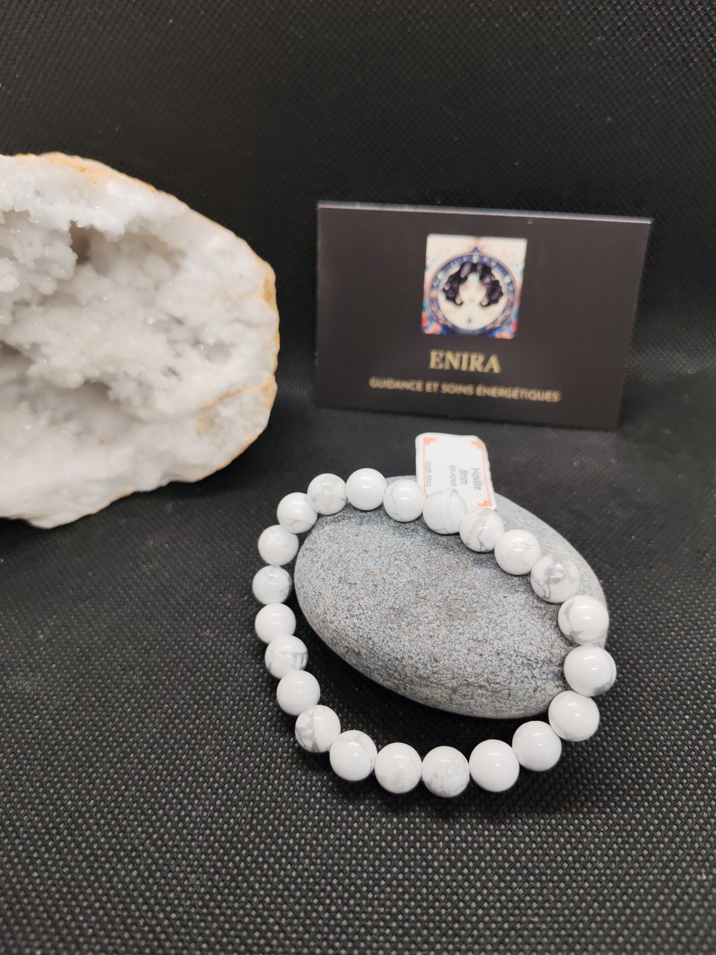 Bracelet Howlite " Perte de Poids et Compréhension"