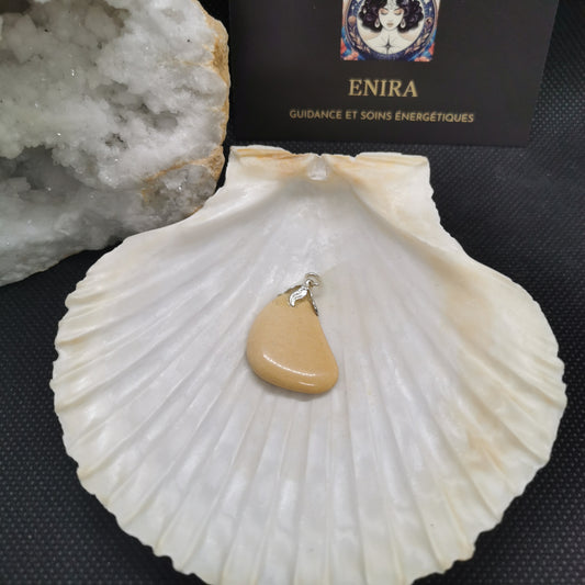 Pendentif Mookaïte Naturelle – Ancrage & Vitalité – ±1,5 à 3 cm