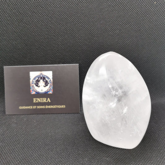 Cristal de Roche Naturel – 273 g – Quartz Clair d’Amplification & Équilibre – Qualité A