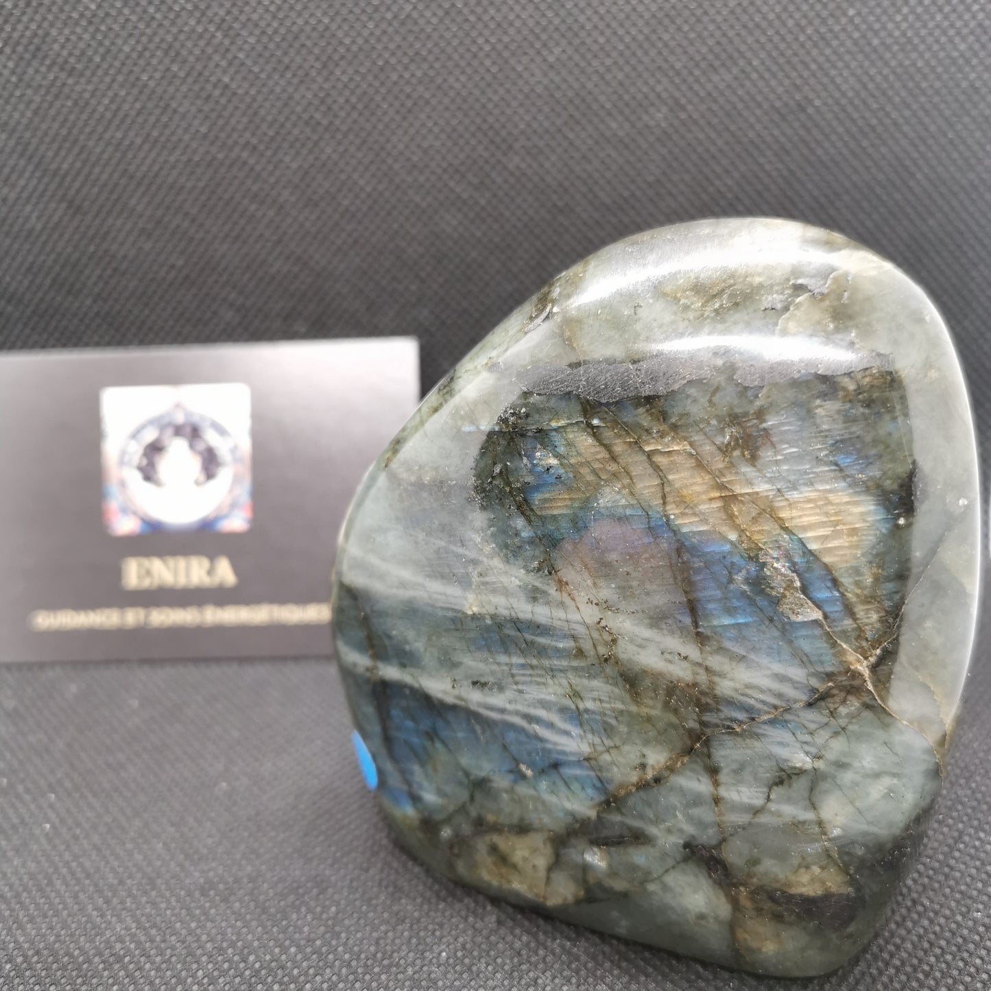 Labradorite Bleue Naturelle – Pierre de Protection & Intuition – Qualité A