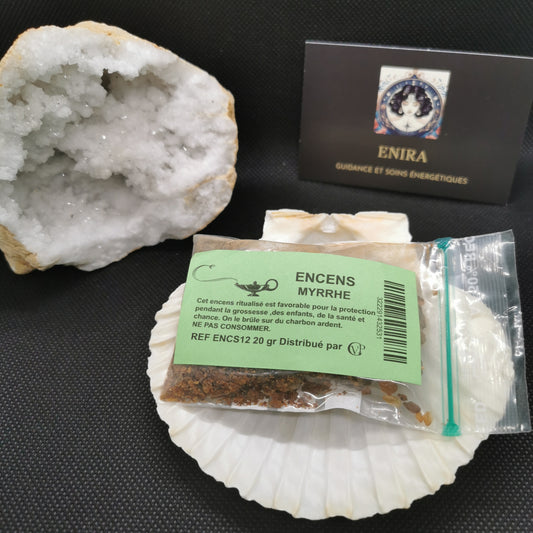 Encens en Grains – Myrrhe Naturelle – Sachet 20g