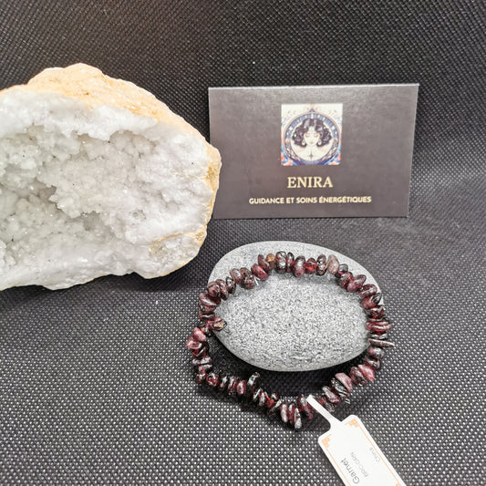 Bracelet Baroque Grenat Naturel – Énergie & Ancrage émotionnel