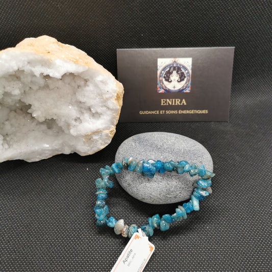 Bracelet Baroque Apatite Bleue – Expression & Créativité