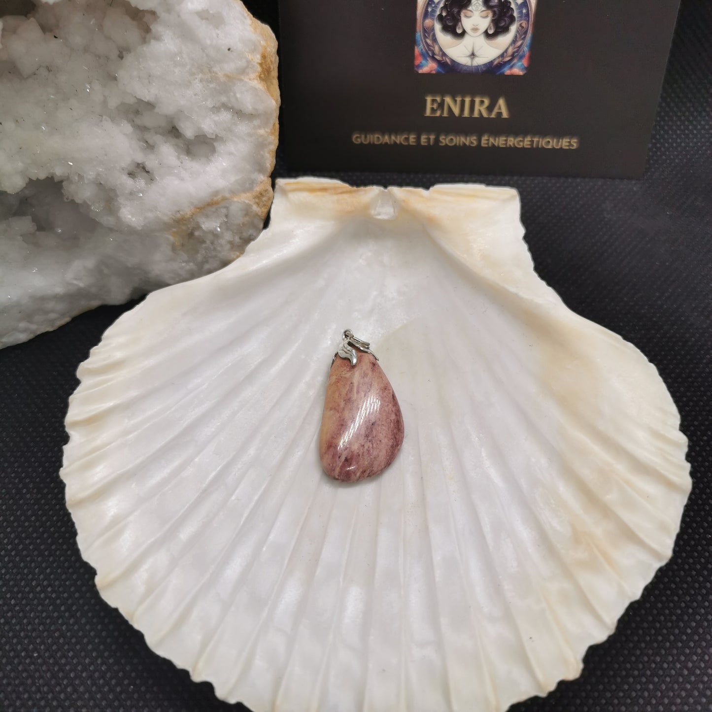 Pendentif Mookaïte Naturelle – Ancrage & Vitalité – ±1,5 à 3 cm