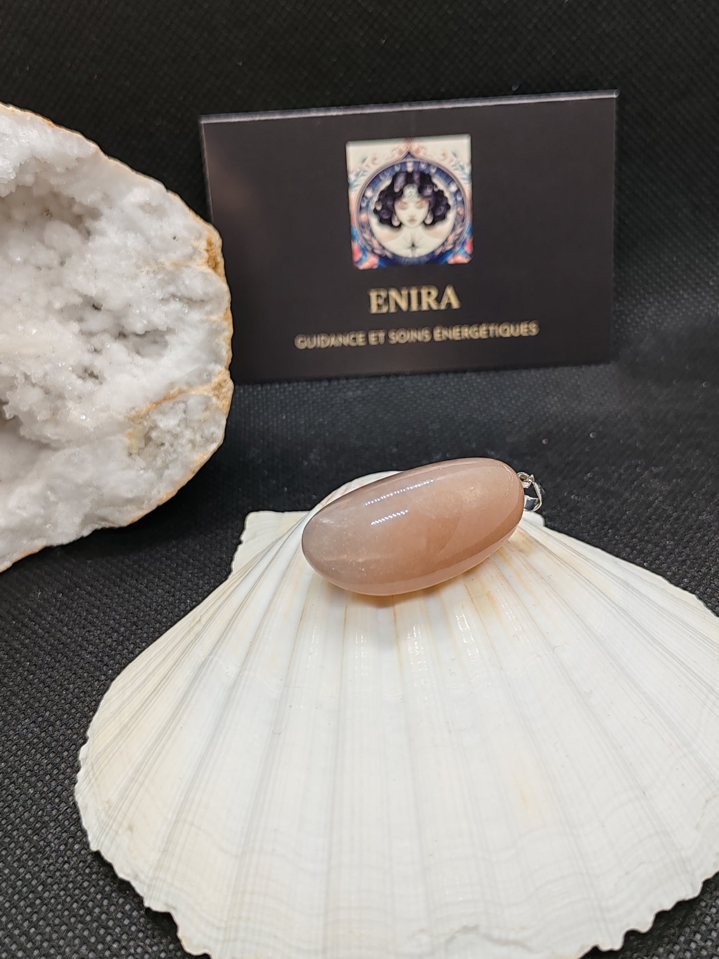 Pendentif Aventurine Pêche