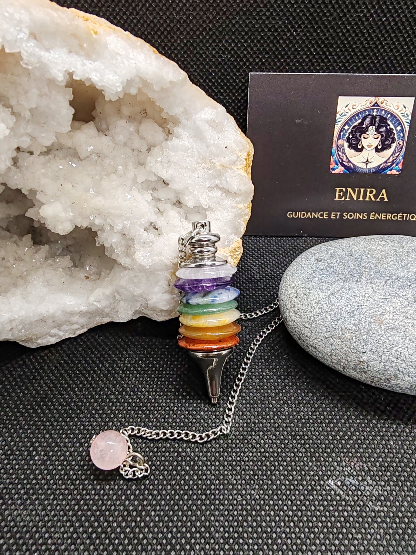 Pendule des 7 chakras