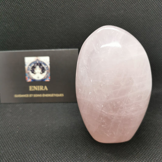 Quartz Rose Naturel de Madagascar – 273 g – Amour & Apaisement – Qualité A