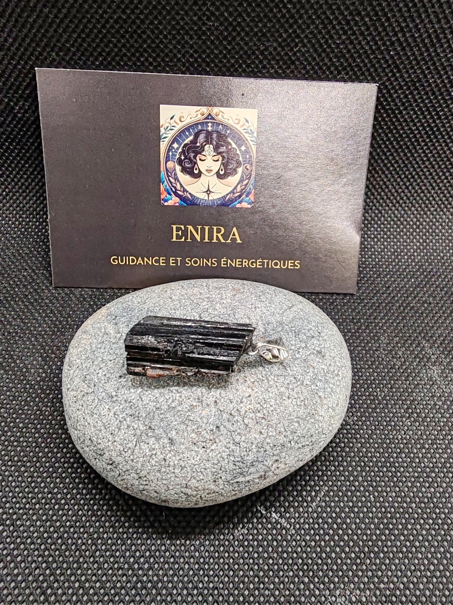 Pendentifs en Tourmaline Noire