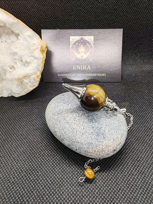 Pendule Oeil de Tigre