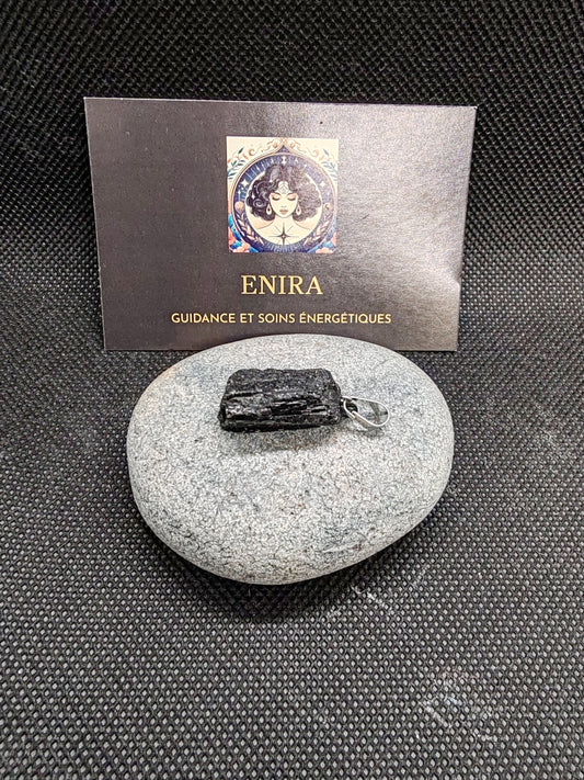 Pendentifs en Tourmaline Noire