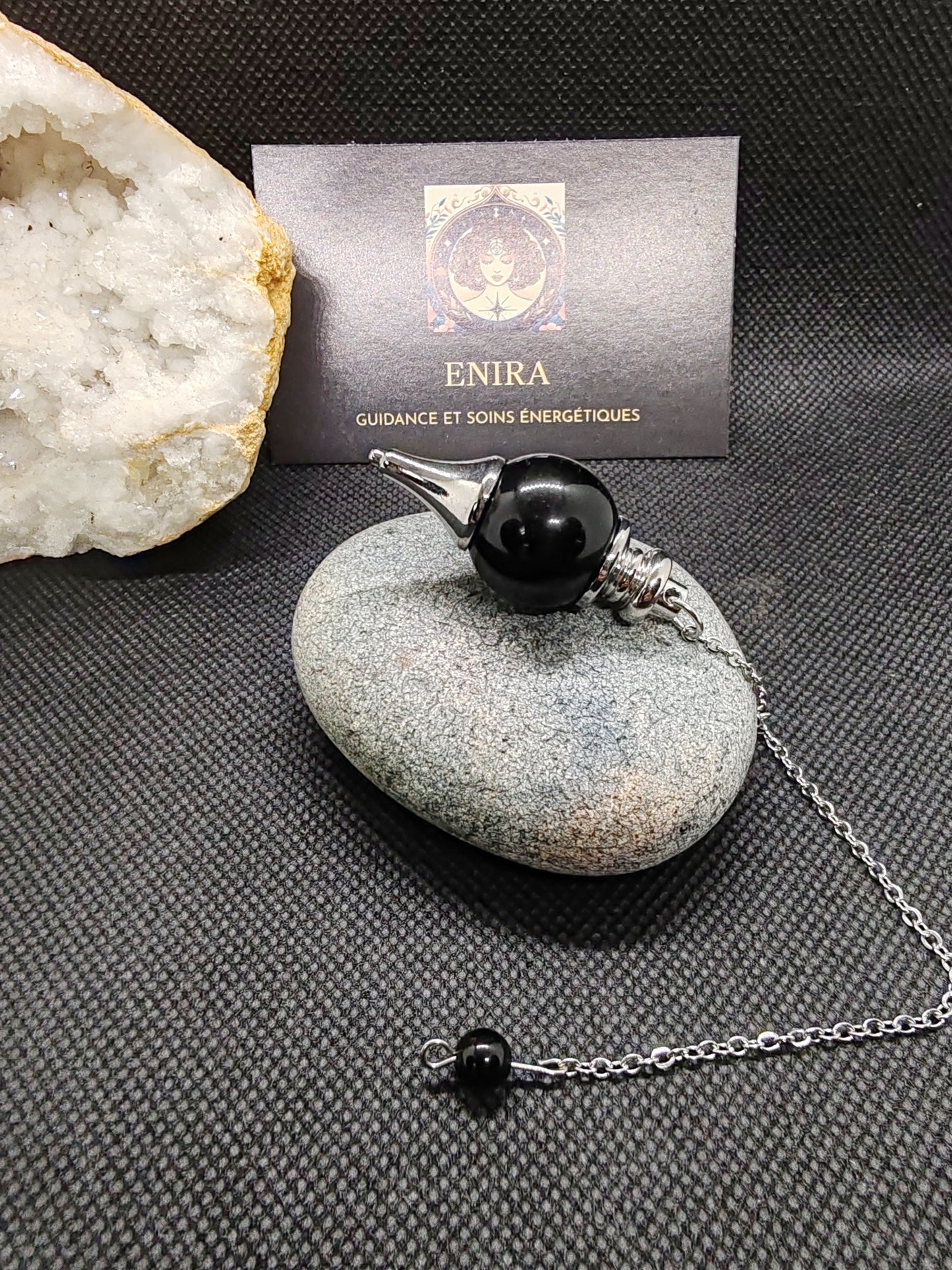 Pendule Obsidienne Noire