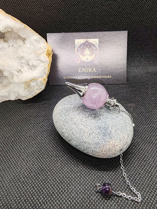 Pendule Améthyste claire