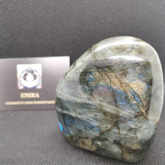 Labradorite Bleue Naturelle – Pierre de Protection & Intuition – Qualité A